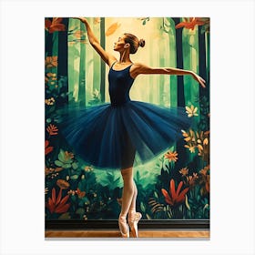 Ballerina Elegance Canvas Print