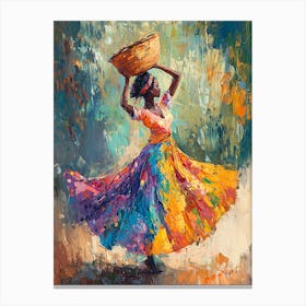 African Dancer 1 Canvas Print