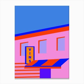 Store Front Canvas Print