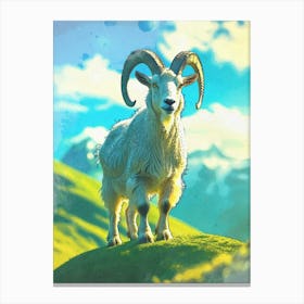 Goat Hill Nature Canvas Print