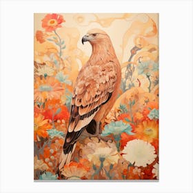 Vulture 2 Detailed Bird Painting Canvas Print
