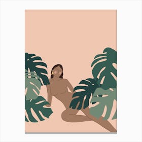 Jungle Girl 3 Canvas Print
