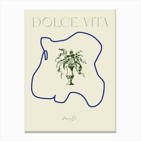 Dolce Vita 1 Canvas Print