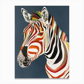 Zebra 23 Canvas Print