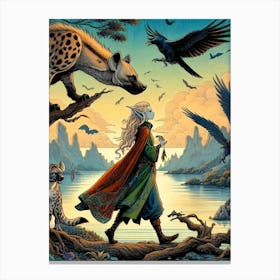 Mystical Fantasy Illustration 176 Canvas Print