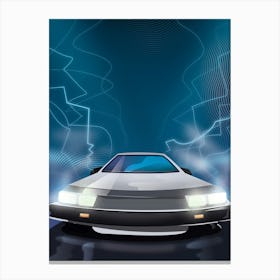 Sci-Fi Car Canvas Print