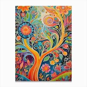 Tree Of Life-Reimagined 1 Canvas Print