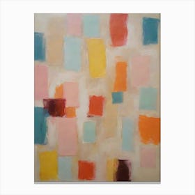 Abstract Squares 9 Canvas Print