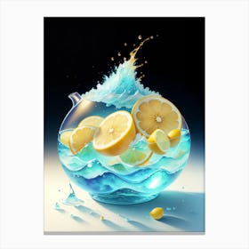 Water Splash Canvas Print