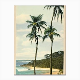 Tathra Beach Australia Vintage Canvas Print