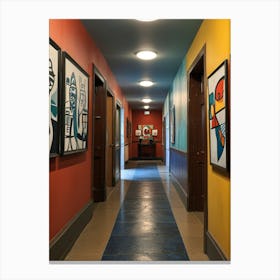 Hallway Gallery Canvas Print