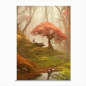 Tree In The Forest 1 Canvas Print