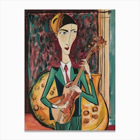 Violinist Canvas Print