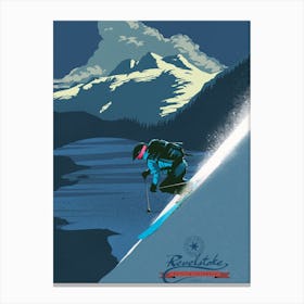 Ski Revelstoke Canvas Print