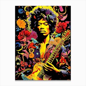 Jimi Hendrix 1 Canvas Print