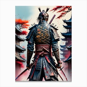 Samurai Warrior 1 Canvas Print