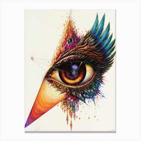 Eye Of The Phoenix Canvas Print