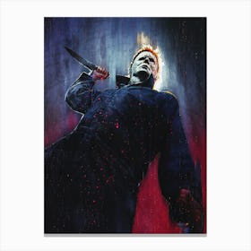 Halloween Horror Thriller Canvas Print