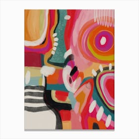 Abstract Multicolor 1 Canvas Print