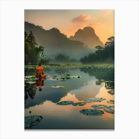 Buddhist Meditation 1 Canvas Print