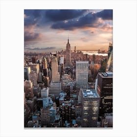 Nyc 001 Displate Canvas Print