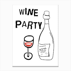 Wine Party Toile