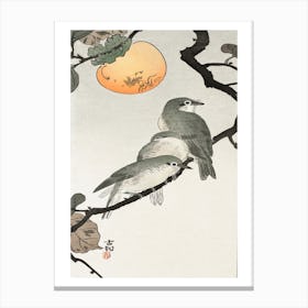 Birds And Plants (1900 1936), Ohara Koson 1 Canvas Print