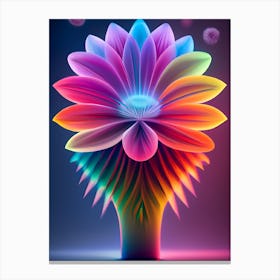 Colorful Flower 6 Canvas Print