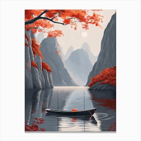 Asian Landscape Painting 4 Canvas Print