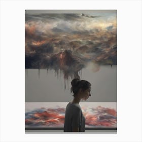 'Cloudscape' Canvas Print