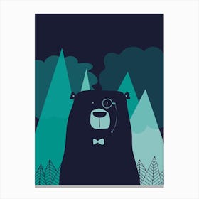 Nordic Bear Canvas Print