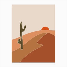 Southwest Sunset Canvas Print