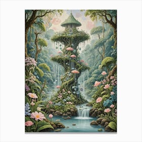 Fairy Tower House Canvas Print