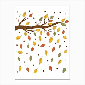 Autumn Leaves 19 Canvas Print