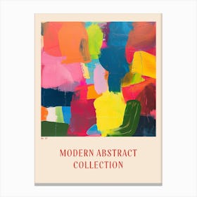 Modern Abstract Collection Poster 47 Canvas Print