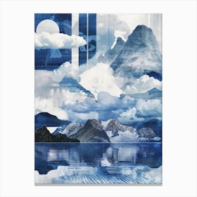 'Blue Sky' 2 Canvas Print