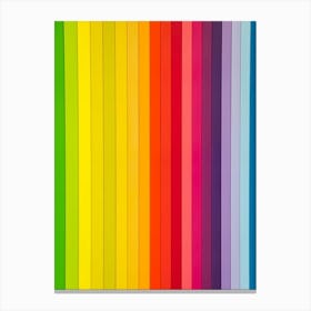 Rainbow Background Canvas Print