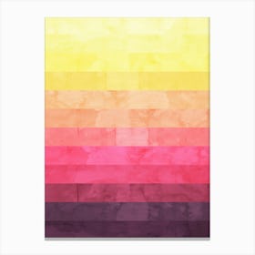 Gradient tropical landscape 2 Canvas Print