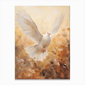 Bird Painting Dove 2 Canvas Print