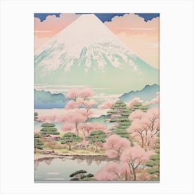 Mount Amagi In Shizuoka Japanese Landscape 1 Canvas Print