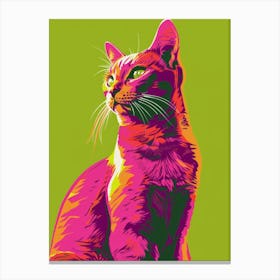 Pop Cat 1 Canvas Print