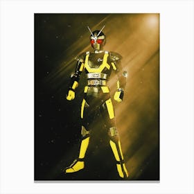 Light Of Heroes ― Kamen Rider Black Rx Robo Canvas Print