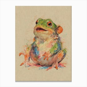 Frog! 3 Canvas Print