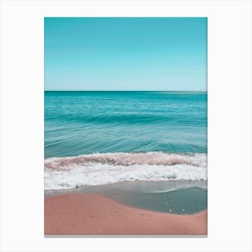 Pink Beach Canvas Print