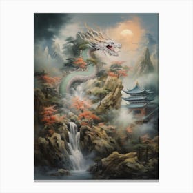 Dragon Natural Scene 7 Canvas Print