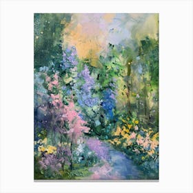  Floral Garden Wild Bloom 7 Canvas Print