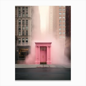 Pink Door 5 Canvas Print