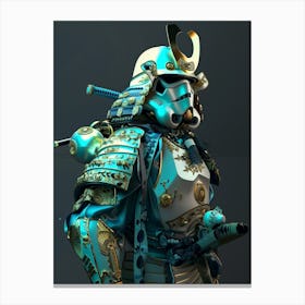 Stormtropper As A Vintagepunk Samurai 24 Canvas Print