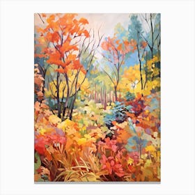 Autumn Gardens Painting Matthaei Botanical Gardens Usa 1 Canvas Print