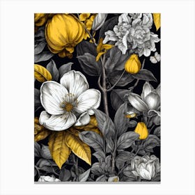 Floral Wallpaper nature Canvas Print